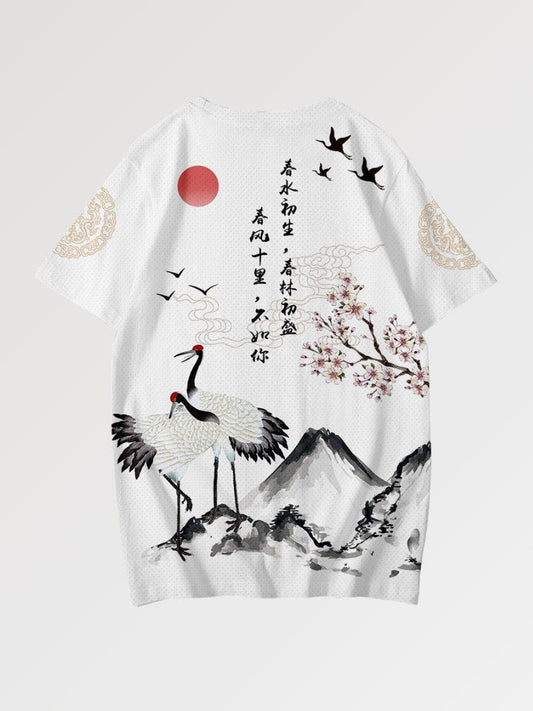 Camiseta Grulla Japonesa