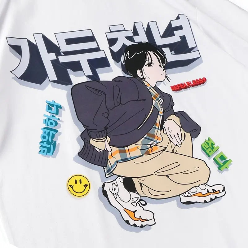 Camiseta Japonesa Anime