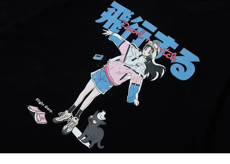 Camiseta Japonesa Nina Anime