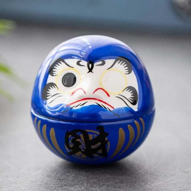 Daruma - 6cm Azul