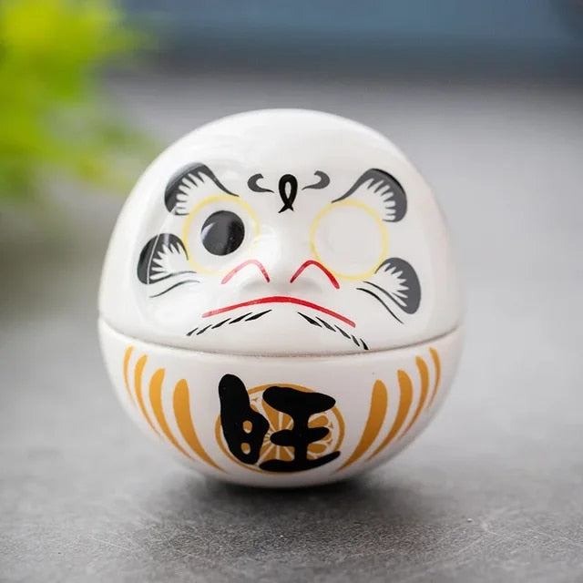 Daruma - 6cm Blanco