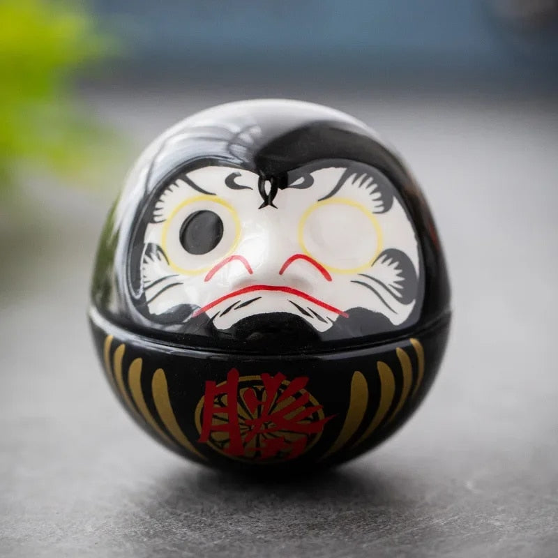 Daruma - 6cm Negro