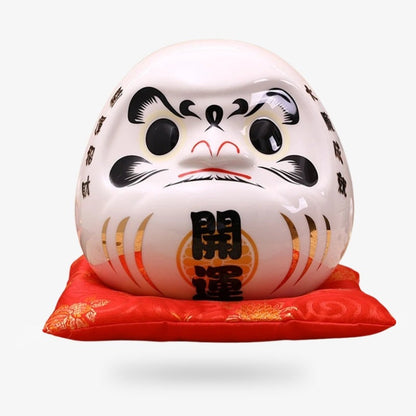 Hucha Daruma Grande - 19cm Blanco