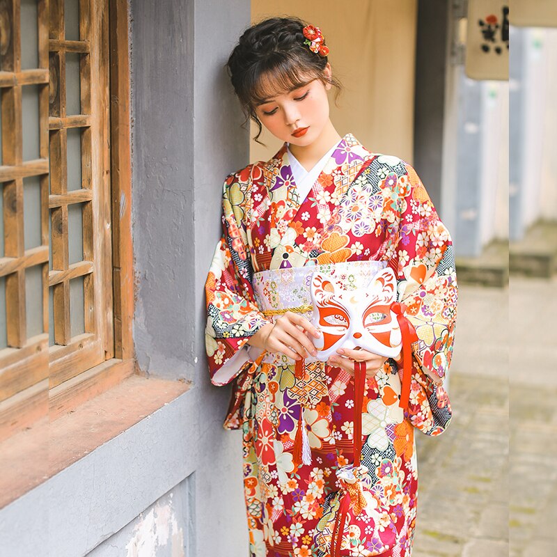 Kimono Tradicional - Rojo