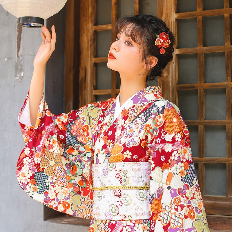 Kimono Tradicional - Rojo