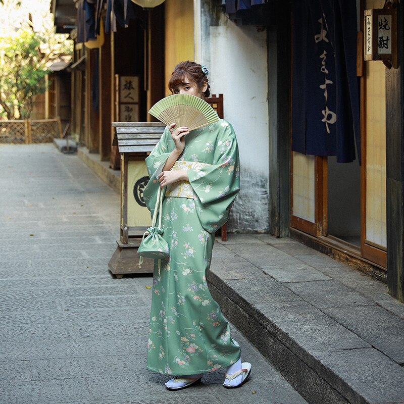 Kimono Tradicional - Verde