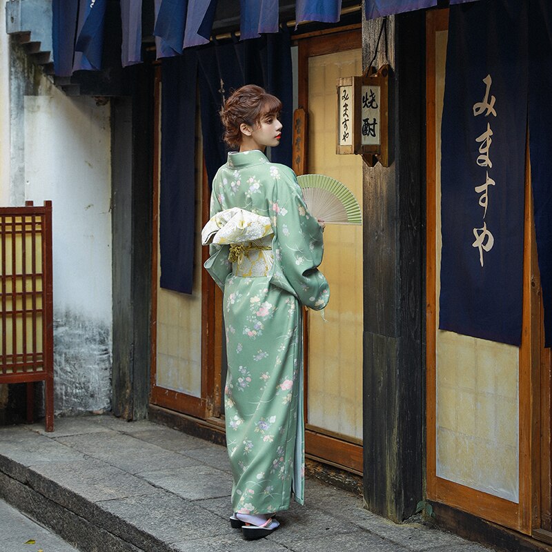 Kimono Tradicional - Verde