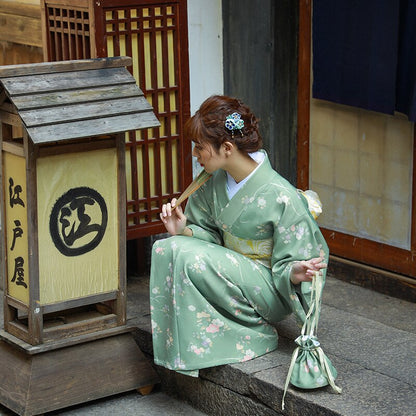 Kimono Tradicional - Verde