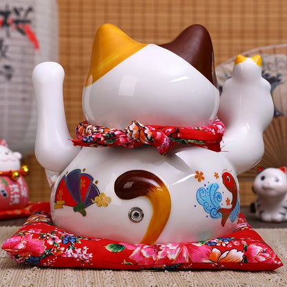 Maneki Neko y Mini Daruma - 24cm