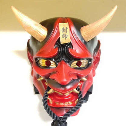 Máscara Hannya Demonio - Rojo