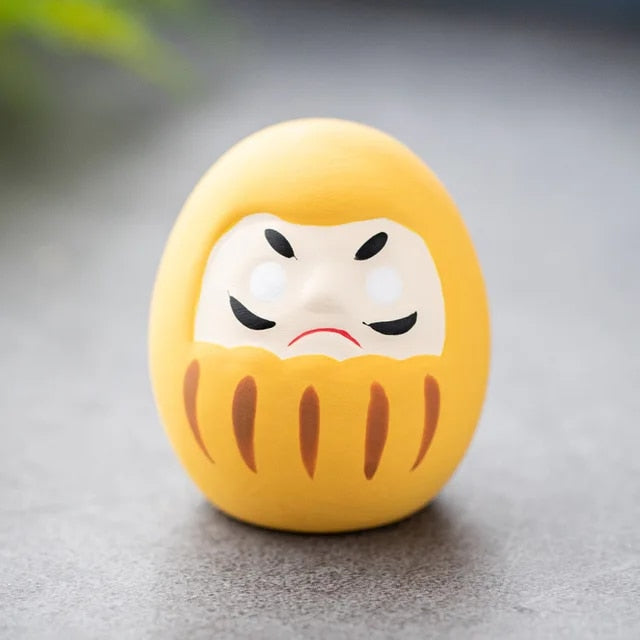 Mini Daruma - 4,5cm Amarillo