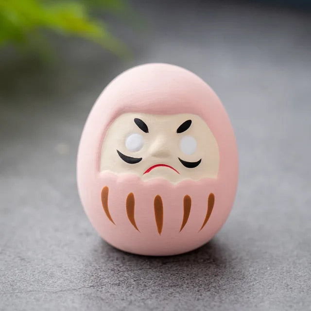 Mini Daruma - 4,5cm Rosa